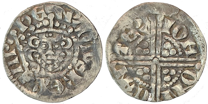 England, Henry III Penny, ION ON CANTOR